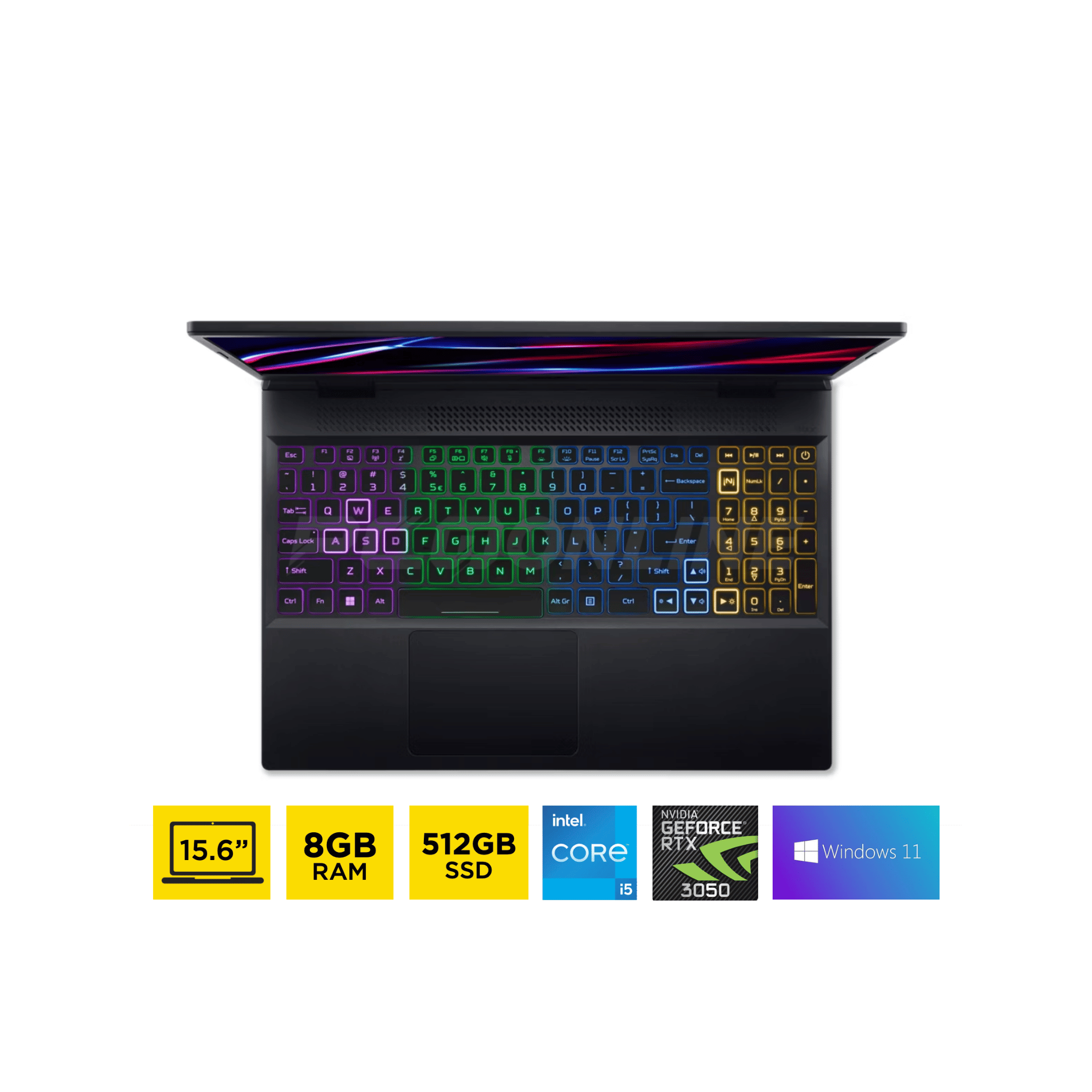 Acer Nitro 5 AN515-58-50YE Gaming Laptop / 15.6 Acer Nitro 5 AN515-58-50YE Gaming Laptop / 15.6
